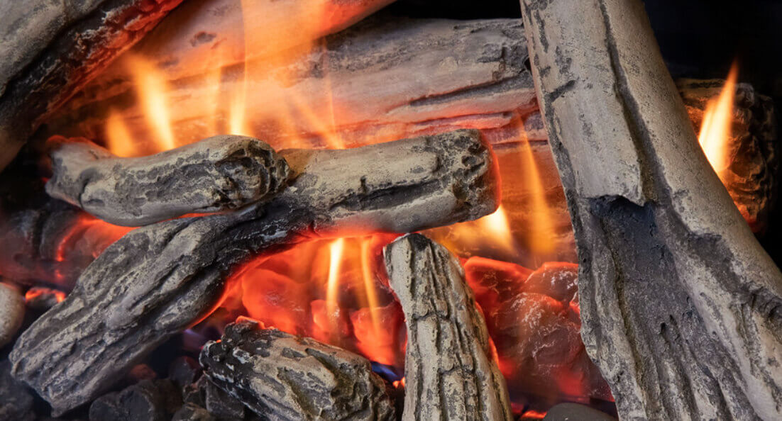 Driftwood Logs for Valor gas fireplaces