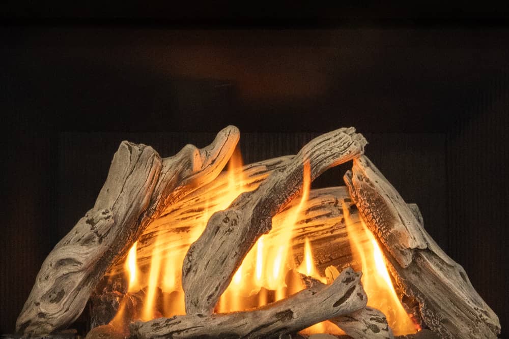 Horizon Gas Fireplace Driftwood Logs