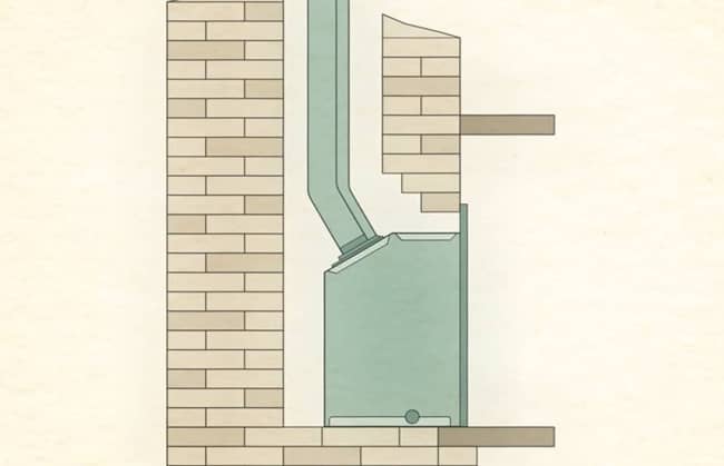 gas fireplace venting options