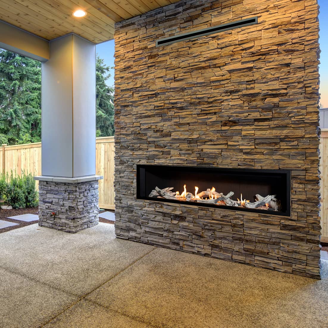Convert to a Valor Outdoor Gas Fireplace